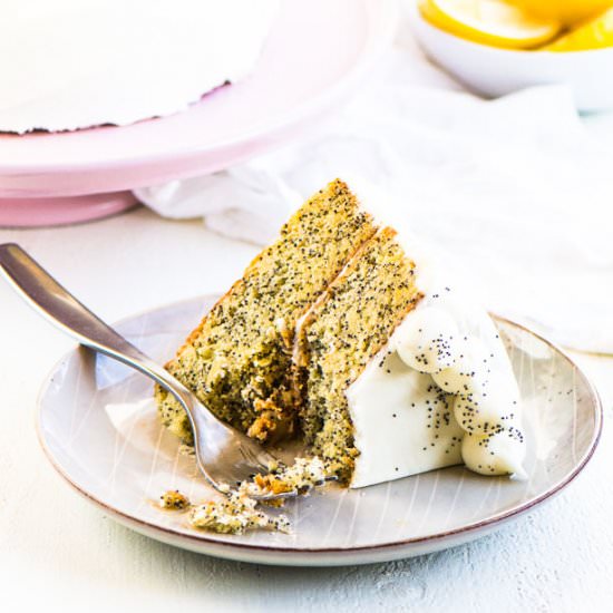 Lemon Poppy Seed Cake