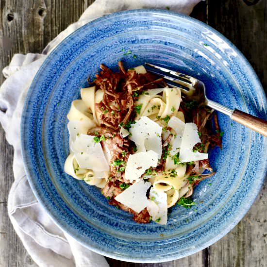 Beef Ragù With Pappardelle