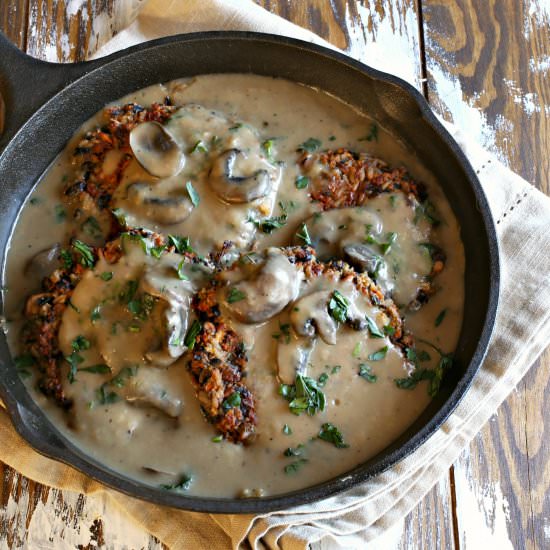 Vegetarian Salisbury Steak