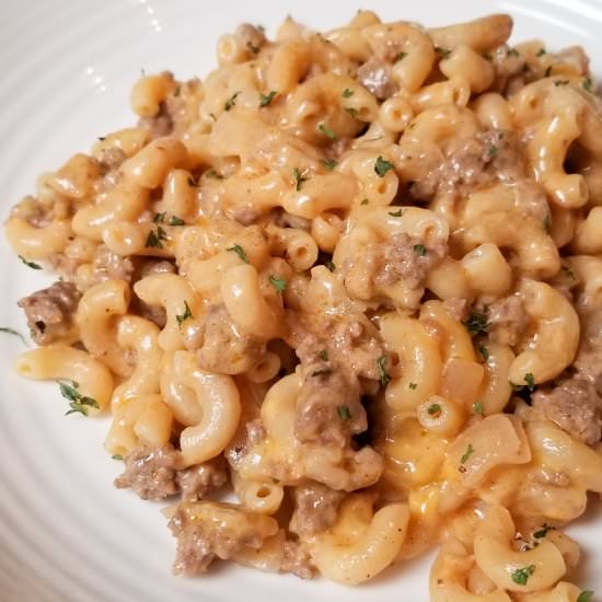 cheeseburger macaroni