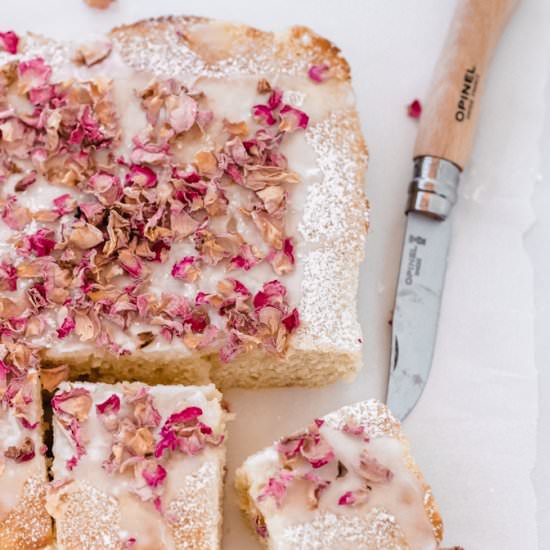 rosewater cake