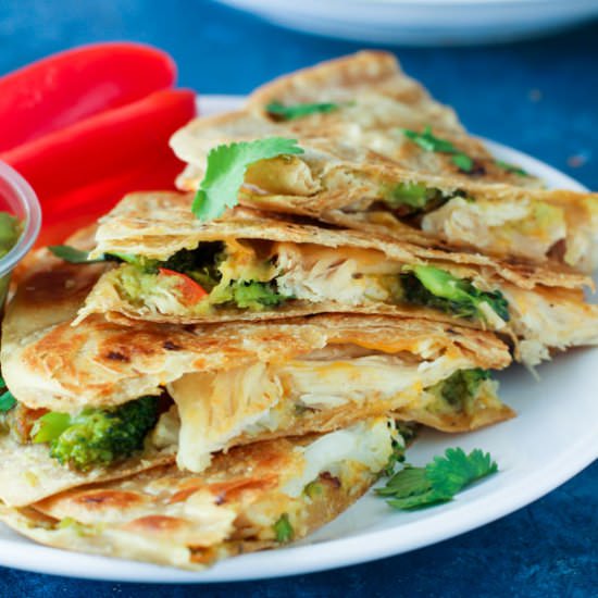Healthy Chicken Quesadila