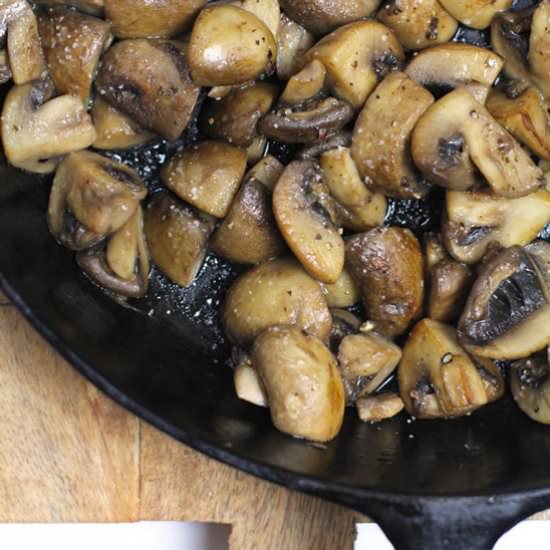 How to brown mushrooms