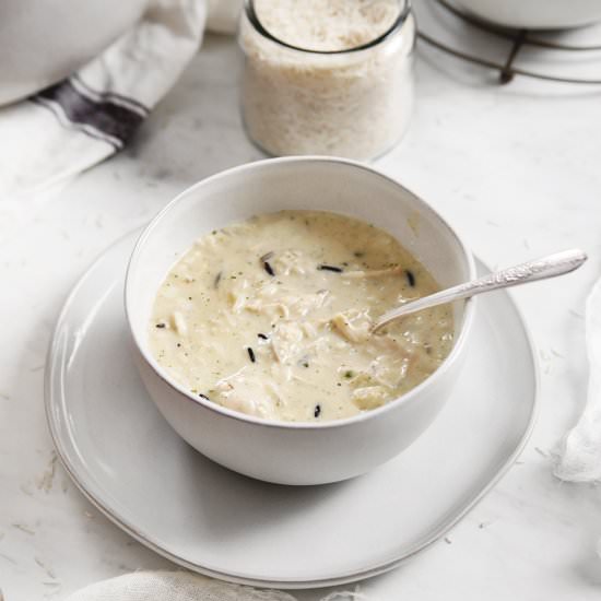 Creamy Chicken and Wild Rice Soup