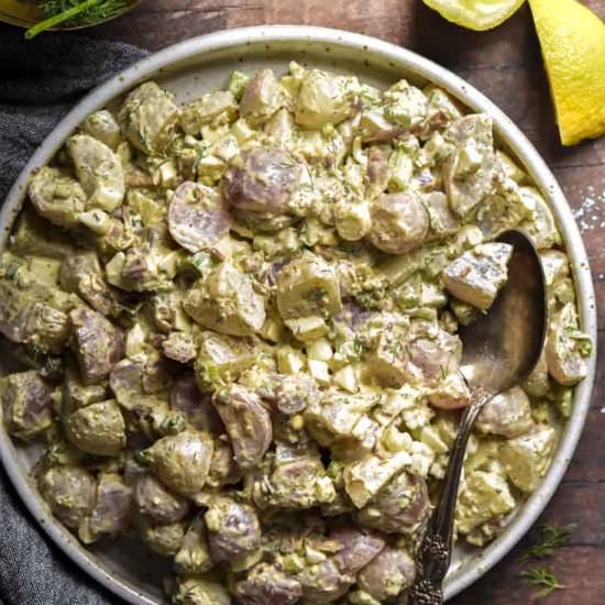 Low Carb Potato Salad