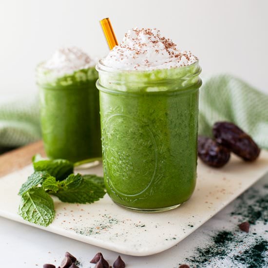 Dreamy Minty Green Smoothie