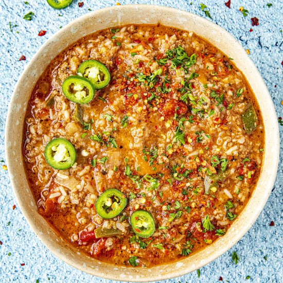 Stuffed Pepper Soup