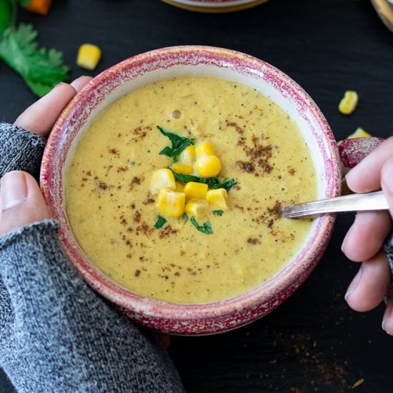 Spiced Corn Soup – Shorba