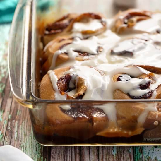 Vegan Marhshmallow Hot Cocoa Rolls