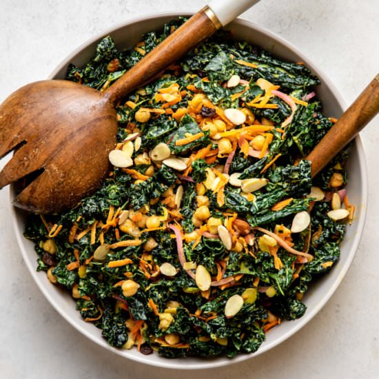 Curried Kale Salad