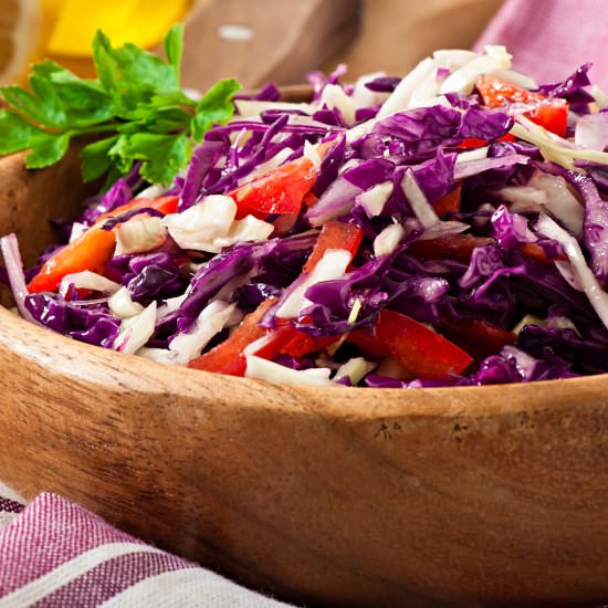 Red Cabbage Salad