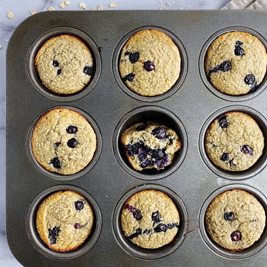 Gluten Free Blueberry Muffins