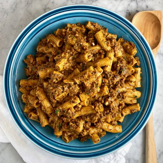 Cauliflower Bolognese