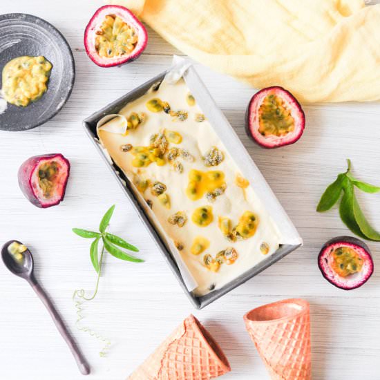 Passionfruit Ice Cream