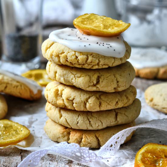Easy Vegan Lemon Biscuits Cookies
