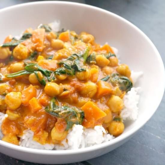 Coconut Chickpea Curry