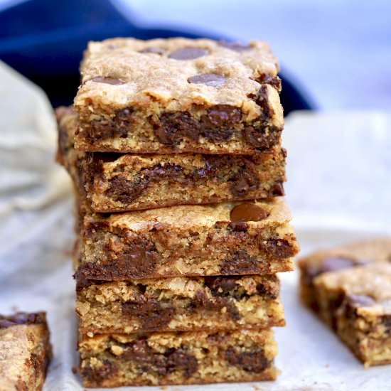 Brown-Butter Bourbon Blondies