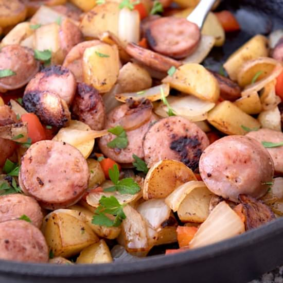 Sausage and Potato Skillet