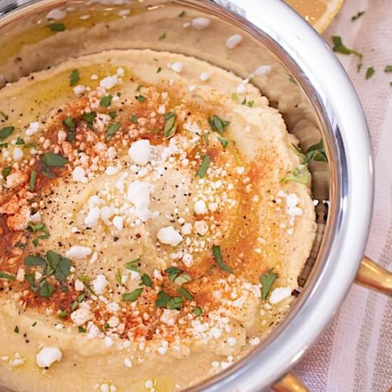 No Tahini Hummus Recipe