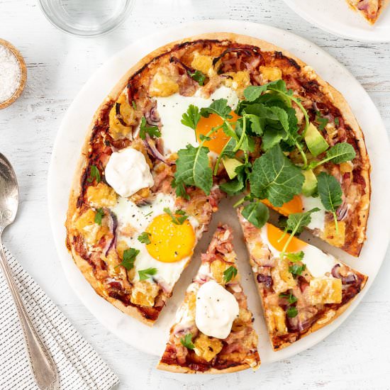 Breakfast Pizzas