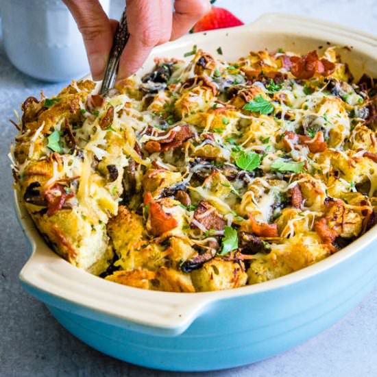 Bacon Mushroom & Caramelized Onion