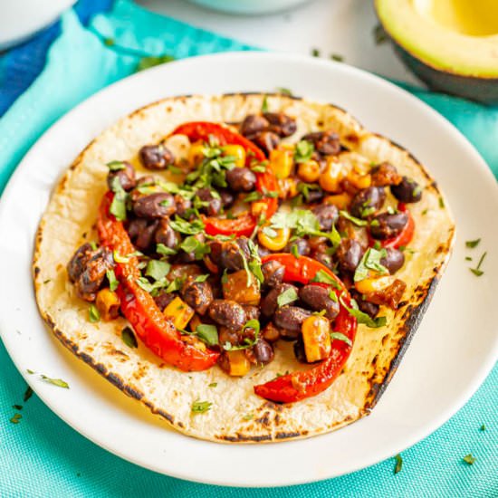 Vegetarian tacos