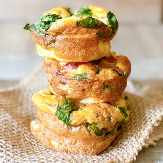 Breakfast Scrambled Egg Muffins