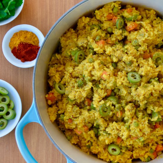 One-Pot Chicken and Yellow Rice