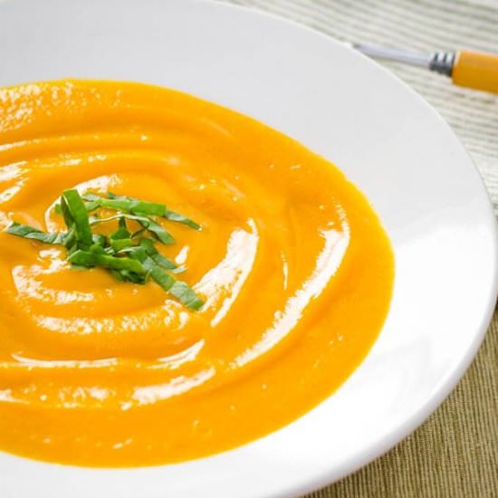 SWEET POTATO SOUP (VEGAN, PALEO)