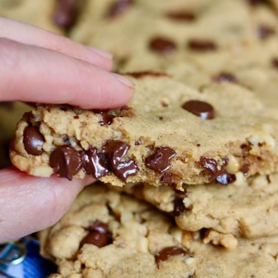 Best Vegan Chocolate Chip Cookies!