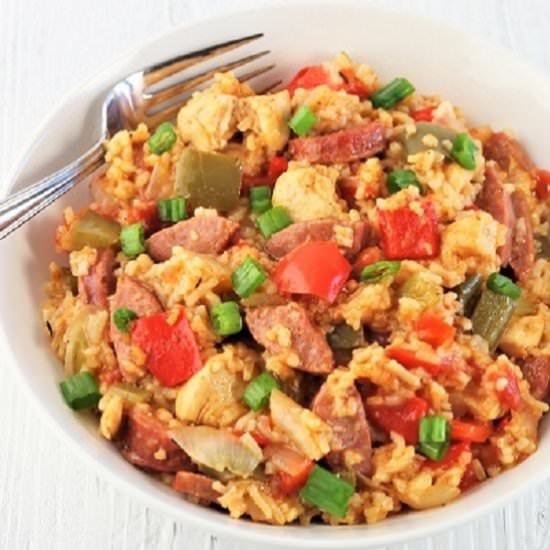 chicken and sausage jambalaya
