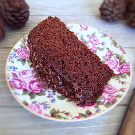 Chocolate and butter cake