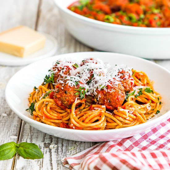 Eggless Italian Meatballs