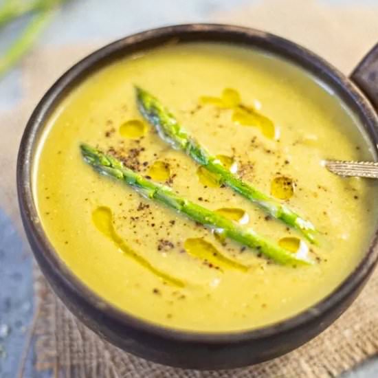 Instant Pot Asparagus Soup