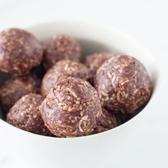 Coconut Rough Bliss Balls