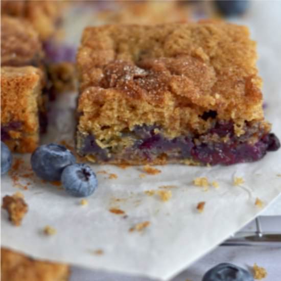 Easy Blueberry Coffee Cake