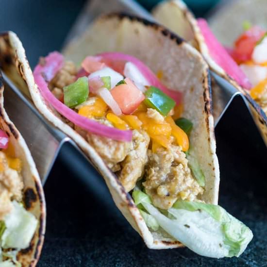 Ground Chicken Tacos