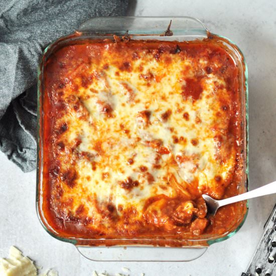 Chicken Pepperoni Cauli Casserole
