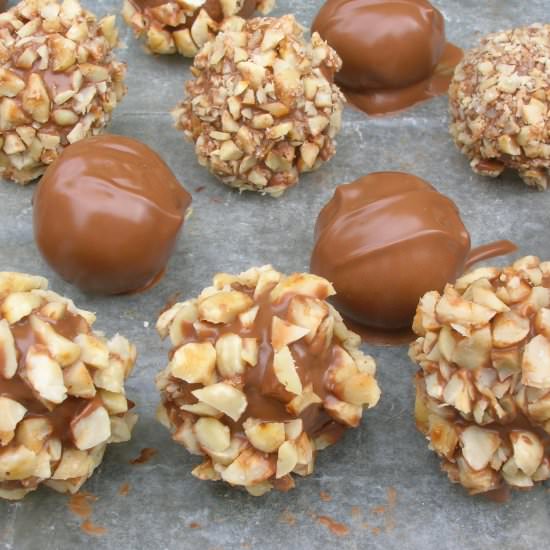 Chocolate Hazelnut Ladoo