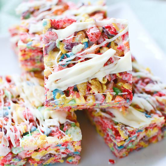 Fruity Pebbles Squares