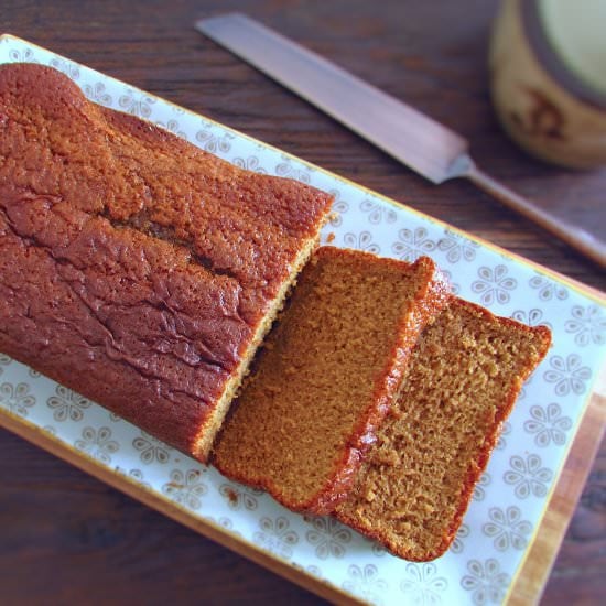 Brown sugar and honey cake