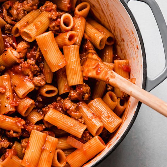Spicy Tomato Pasta