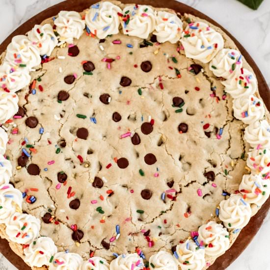 Gluten-free Cookie Pizza