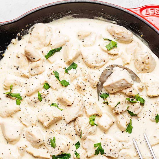 Keto Chicken Alfredo Sauce