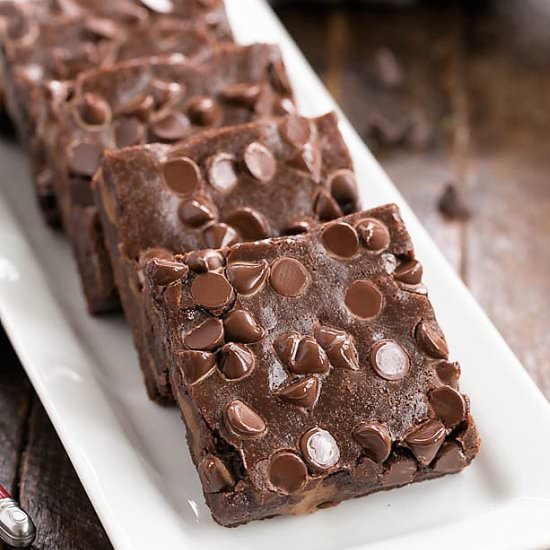 Chocolate Caramel Brownies