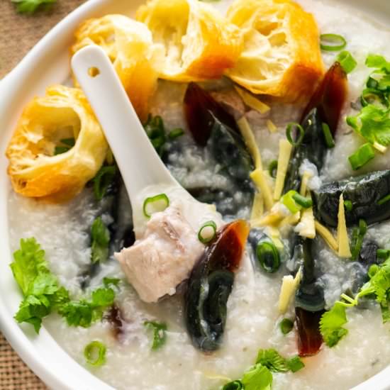 Century Egg and Pork Congee