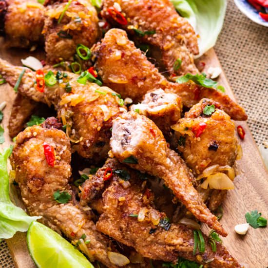 Vietnamese Stuffed Chicken Wings