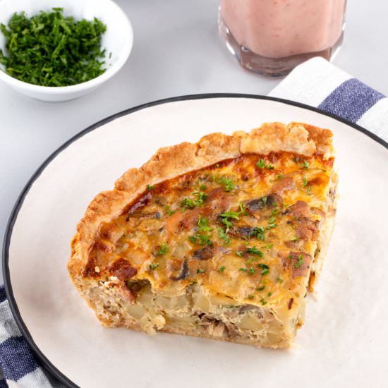 Easy Baked Quiche Recipe