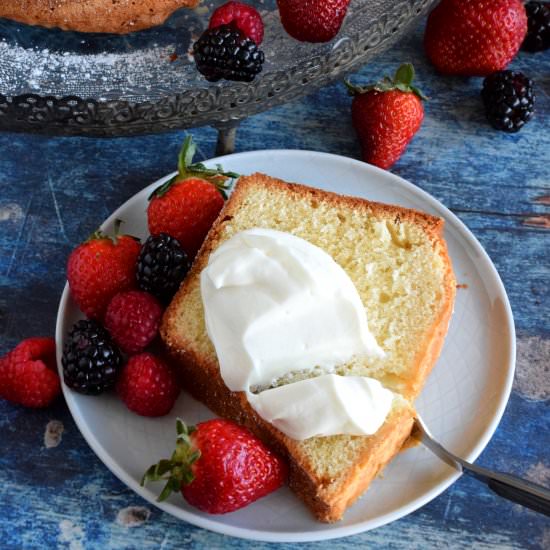 Buttermilk Pound Cake