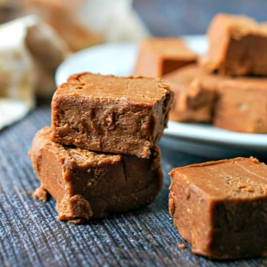 Easy Sugar Free Hazelnut Fudge